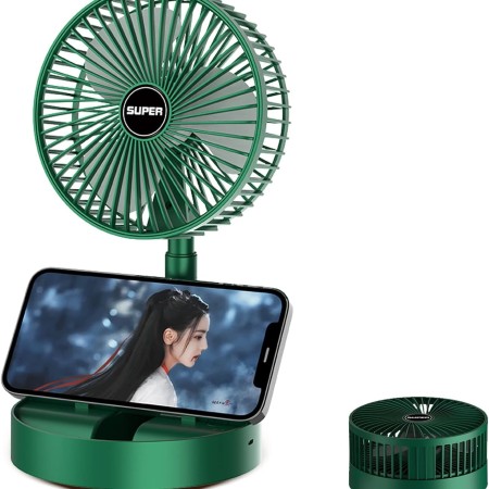 Rechargeable Fan With Mobile Stand