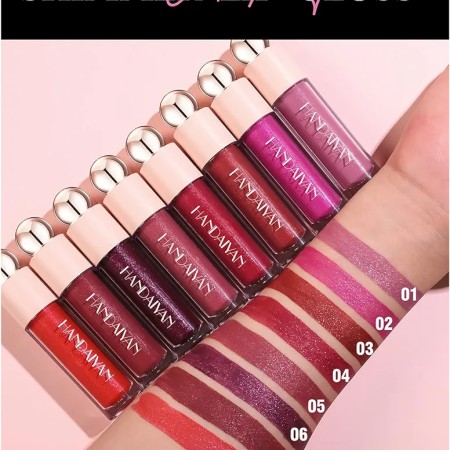 (1 pes)HANDAIYAN Shimmer Lip Gloss