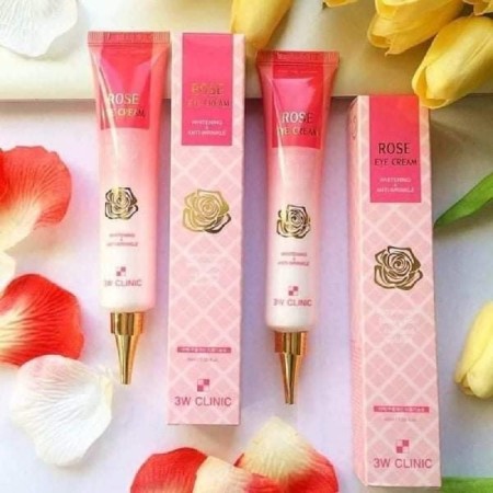 3W Clinic Rose Eye Cream Whitening & Anti-Wrinkle 40ml