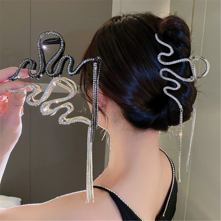 COOL FEELING SNAKE HAIR CLIP(1 PCS)