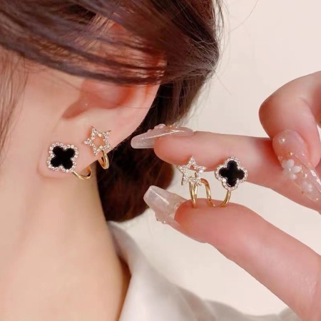 Gold Plated Earrings For Women (1 Pair)